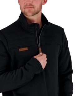 Obermeyer Jace Fleece Pullover - Black -Obermeyer-US store WebZoom 2704416009 S05 MODDET1