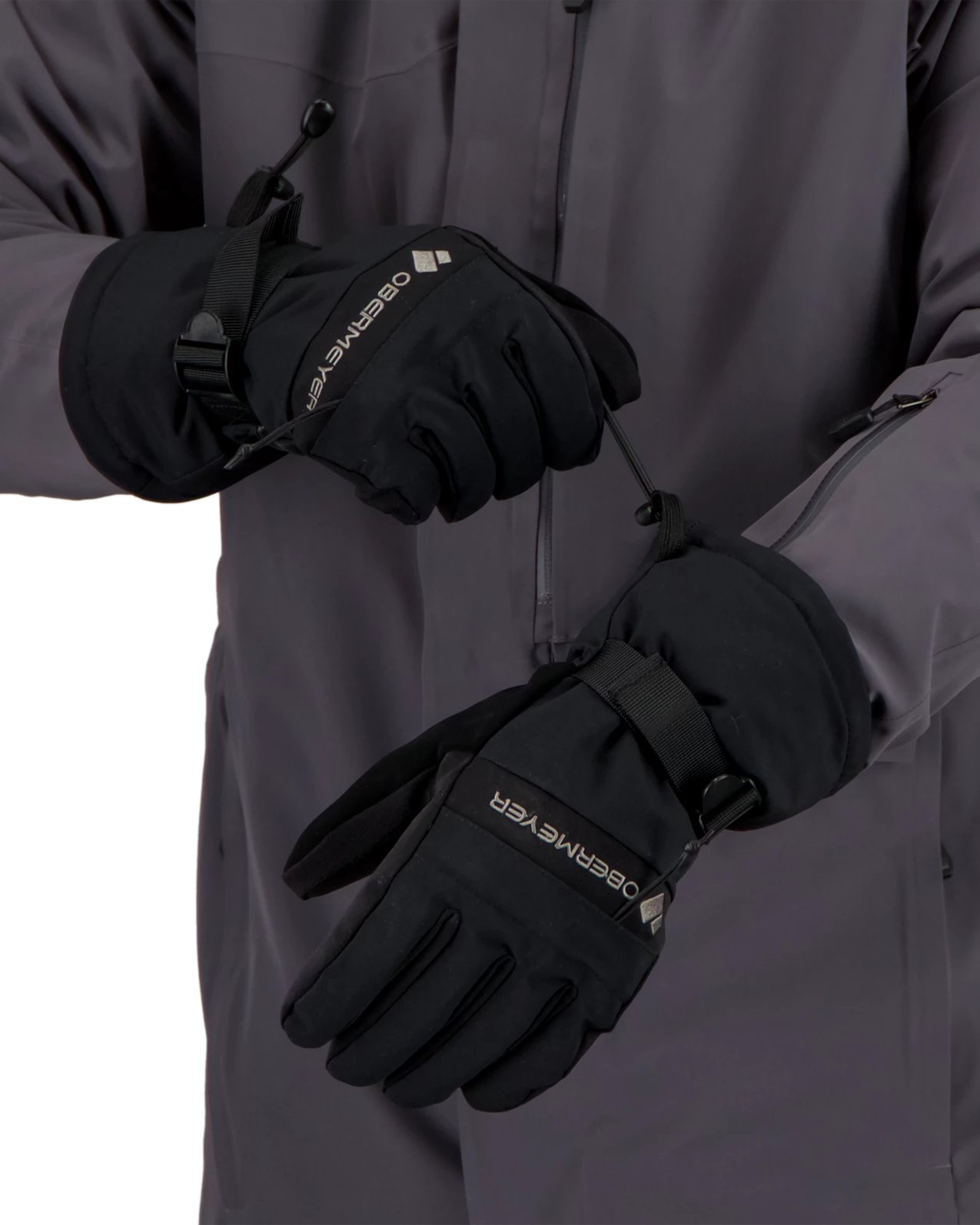 Obermeyer Men's Regulator Glove - Black 3 Obermeyer Men's Regulator Glove - Black