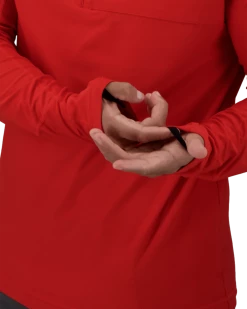 Obermeyer Flex 1/4 Zip Baselayer Top - Brakelight -Obermeyer-US store WebZoom 2901319042 S06 MODDET2