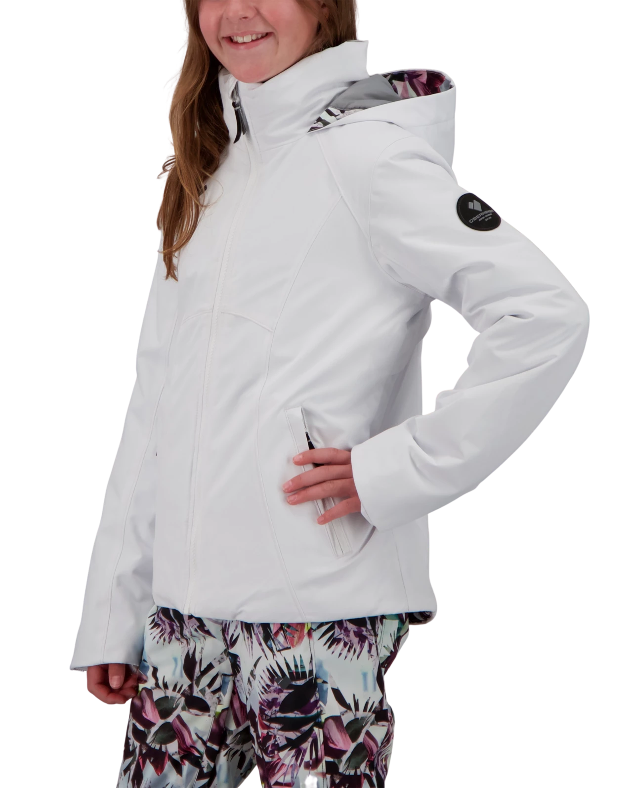 Obermeyer Rylee Jacket - White 5 Obermeyer Rylee Jacket - White - Image 3