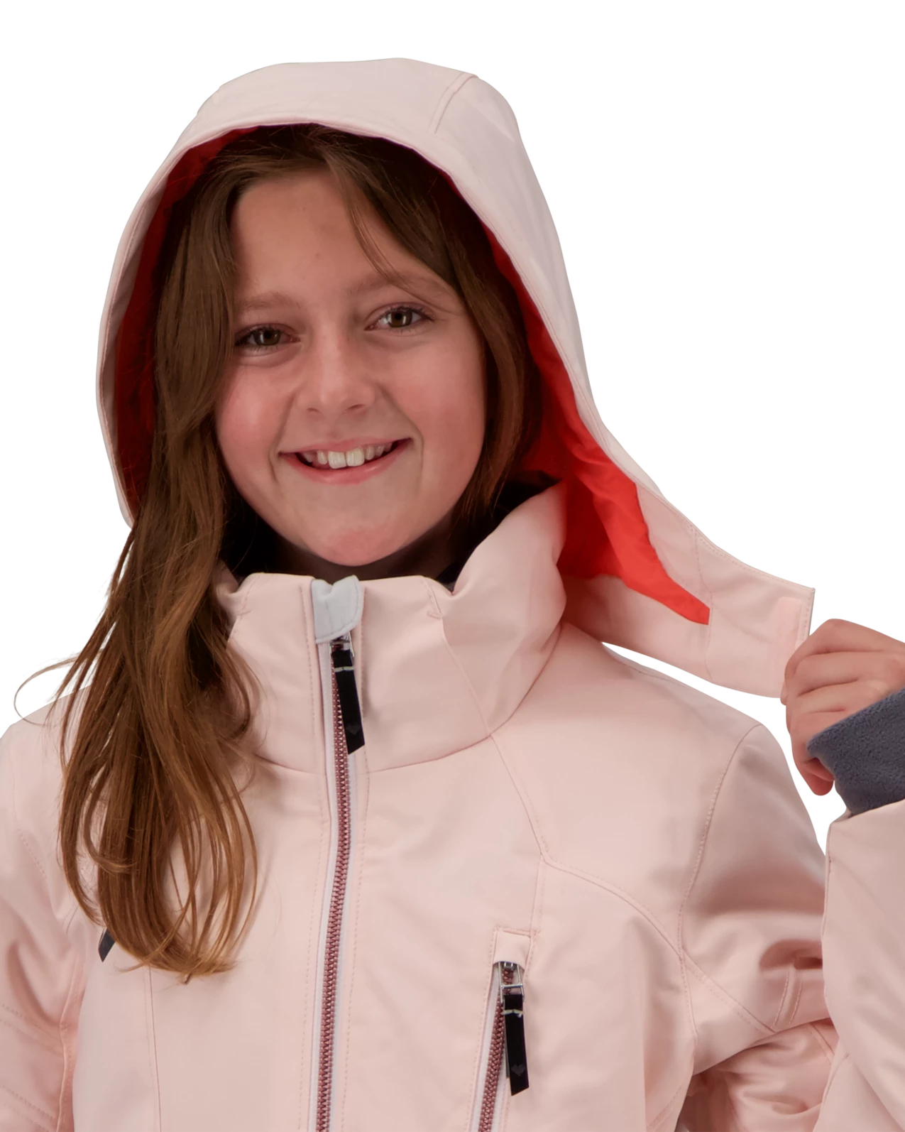 Obermeyer Rayla Jacket - Pink Sand 7 Obermeyer Rayla Jacket - Pink Sand - Image 5