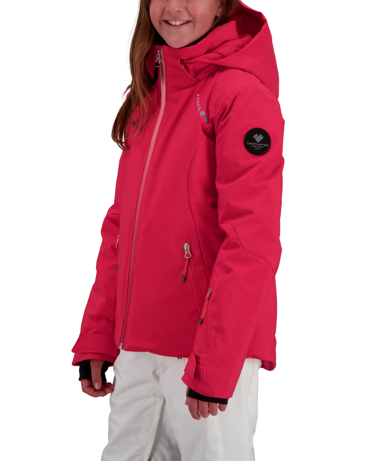 Obermeyer Leia Jacket - V.I.Pink 5 Obermeyer Leia Jacket - V.I.Pink - Image 3