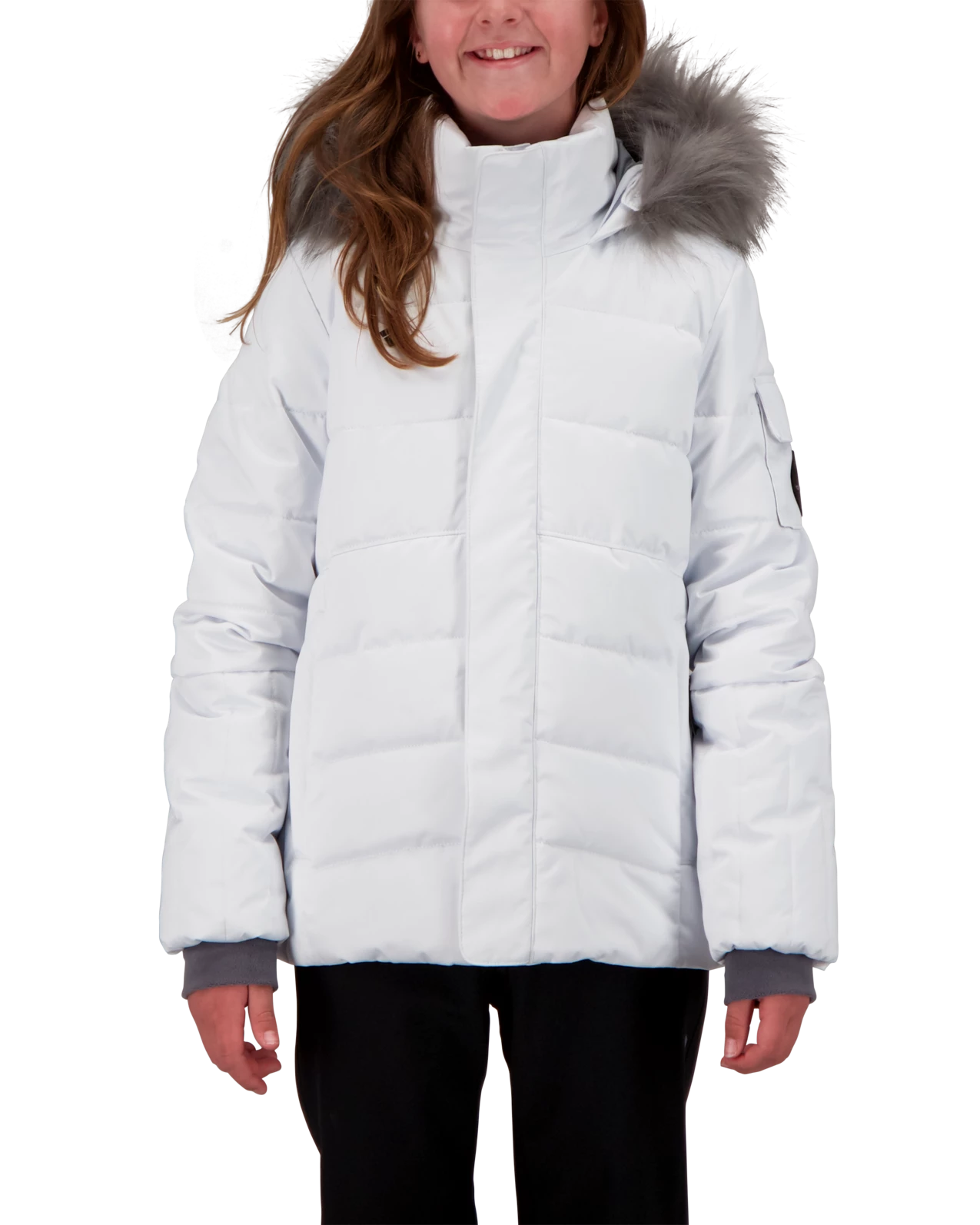 Obermeyer Meghan Jacket - White 3 Obermeyer Meghan Jacket - White