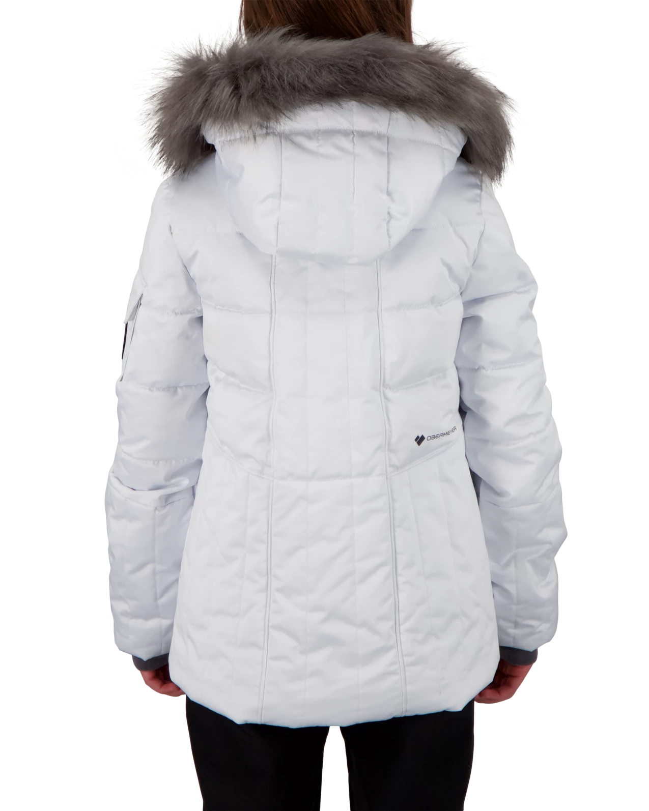 Obermeyer Meghan Jacket - White 4 Obermeyer Meghan Jacket - White - Image 2
