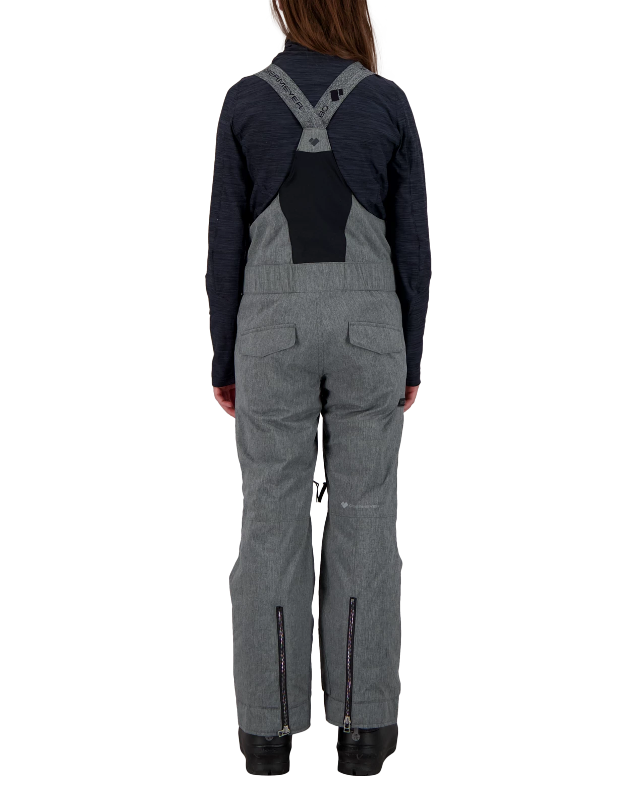 Obermeyer Anya Bib Pant - Knight Black 4 Obermeyer Anya Bib Pant - Knight Black - Image 2