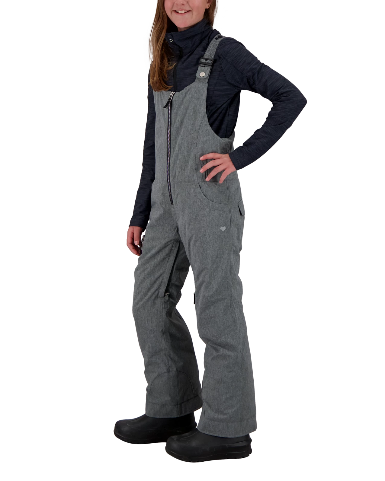 Obermeyer Anya Bib Pant - Knight Black 5 Obermeyer Anya Bib Pant - Knight Black - Image 3