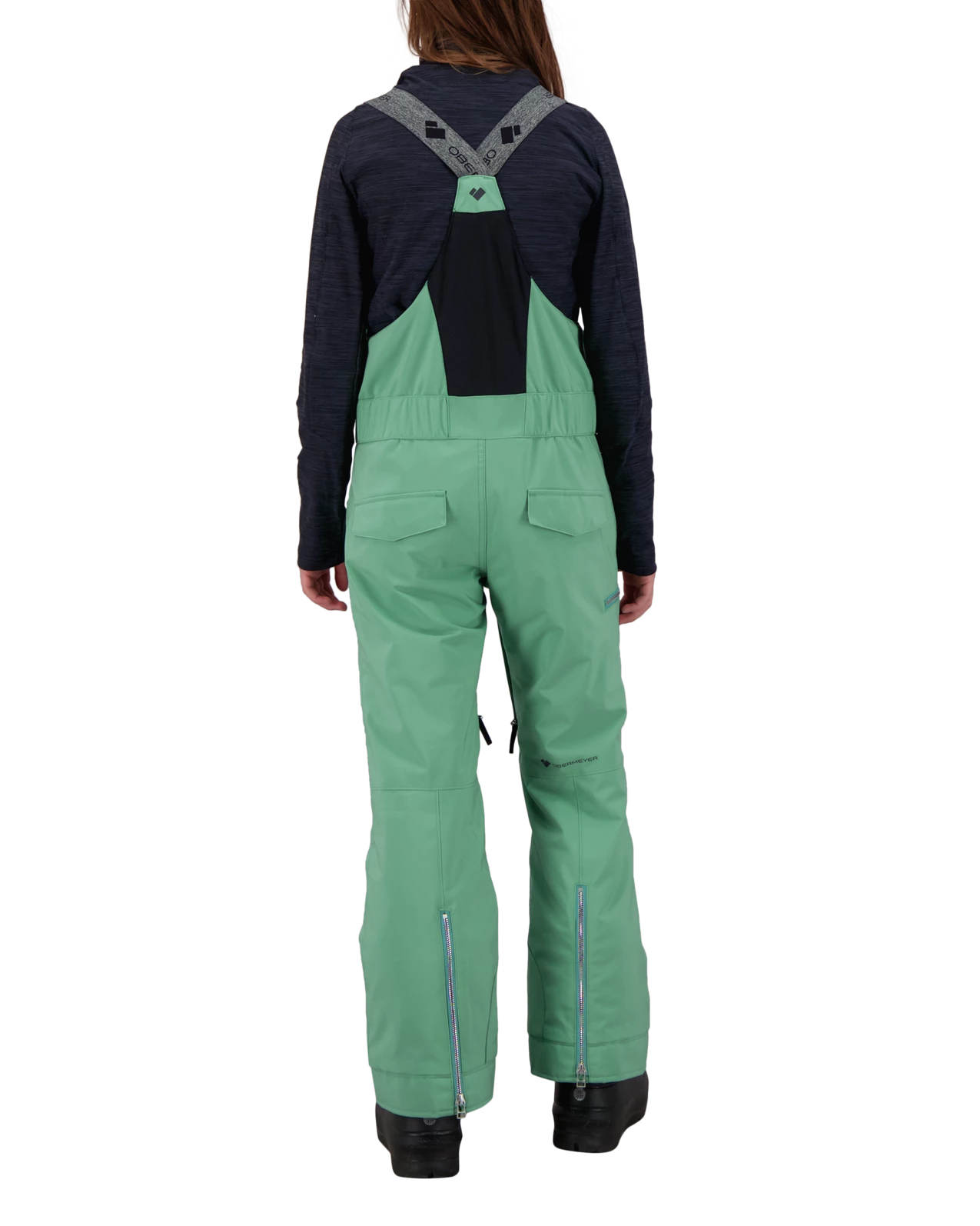 Obermeyer Anya Bib Pant - Aloe-Ha 4 Obermeyer Anya Bib Pant - Aloe-Ha - Image 2