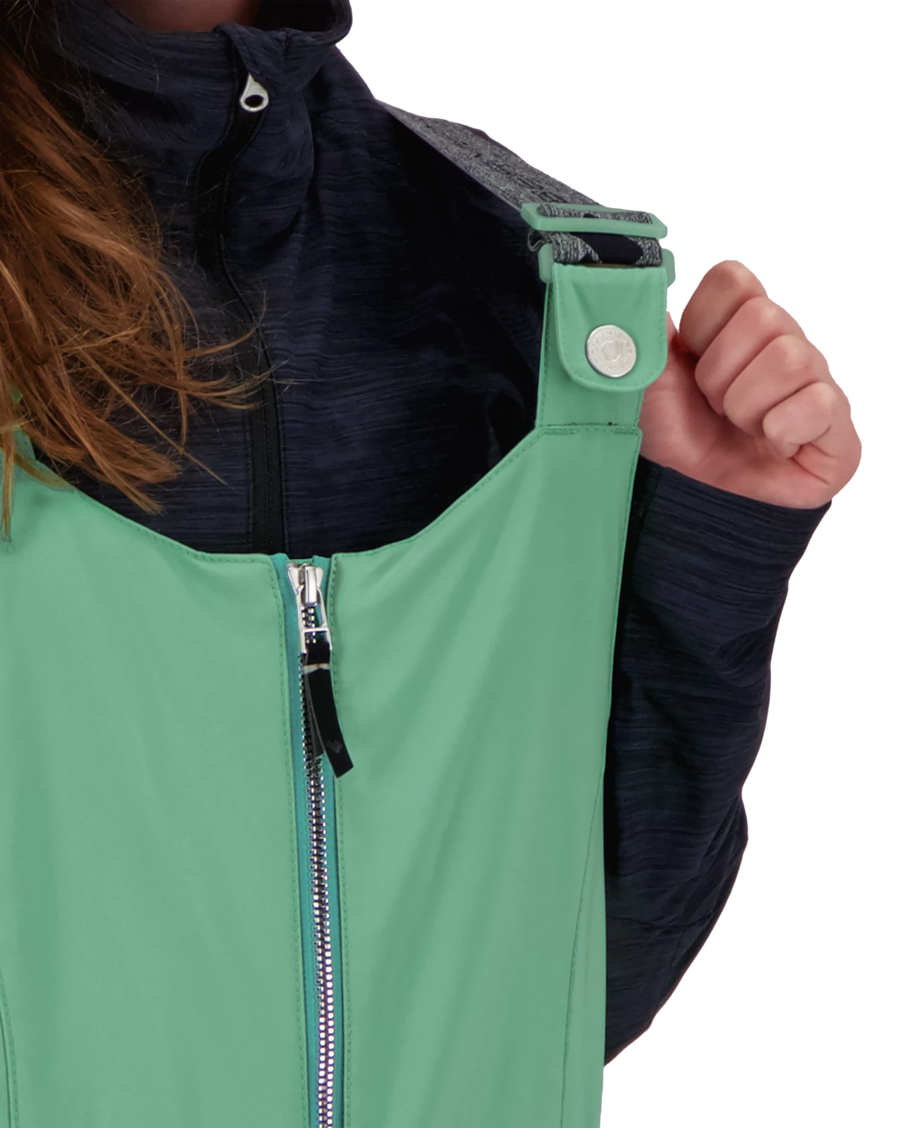 Obermeyer Anya Bib Pant - Aloe-Ha 6 Obermeyer Anya Bib Pant - Aloe-Ha - Image 4