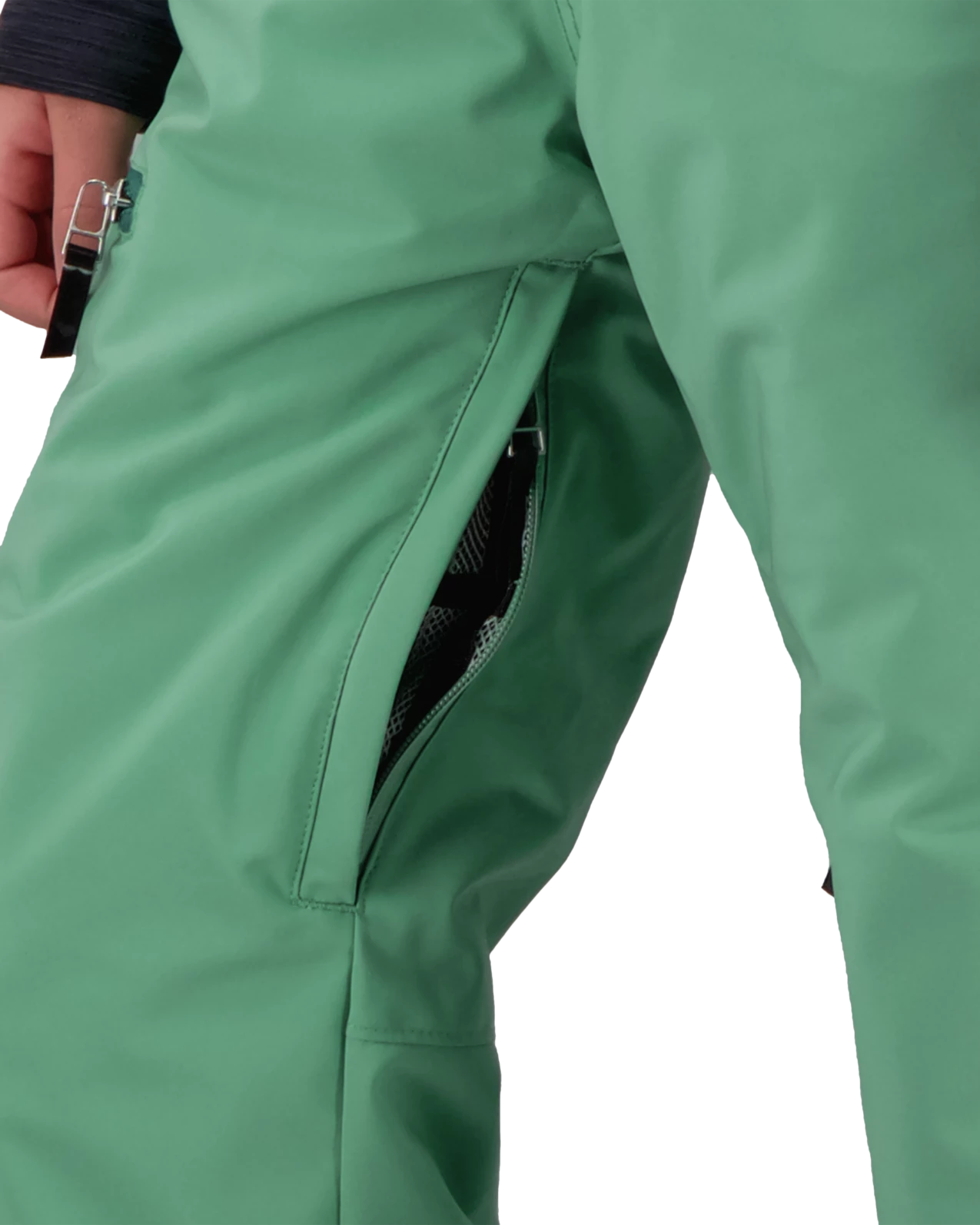 Obermeyer Anya Bib Pant - Aloe-Ha 8 Obermeyer Anya Bib Pant - Aloe-Ha - Image 6