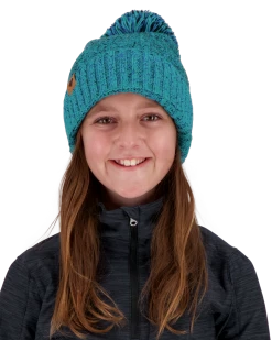 Obermeyer-US store 4 Obermeyer Albany Pom Beanie - Off Tropic