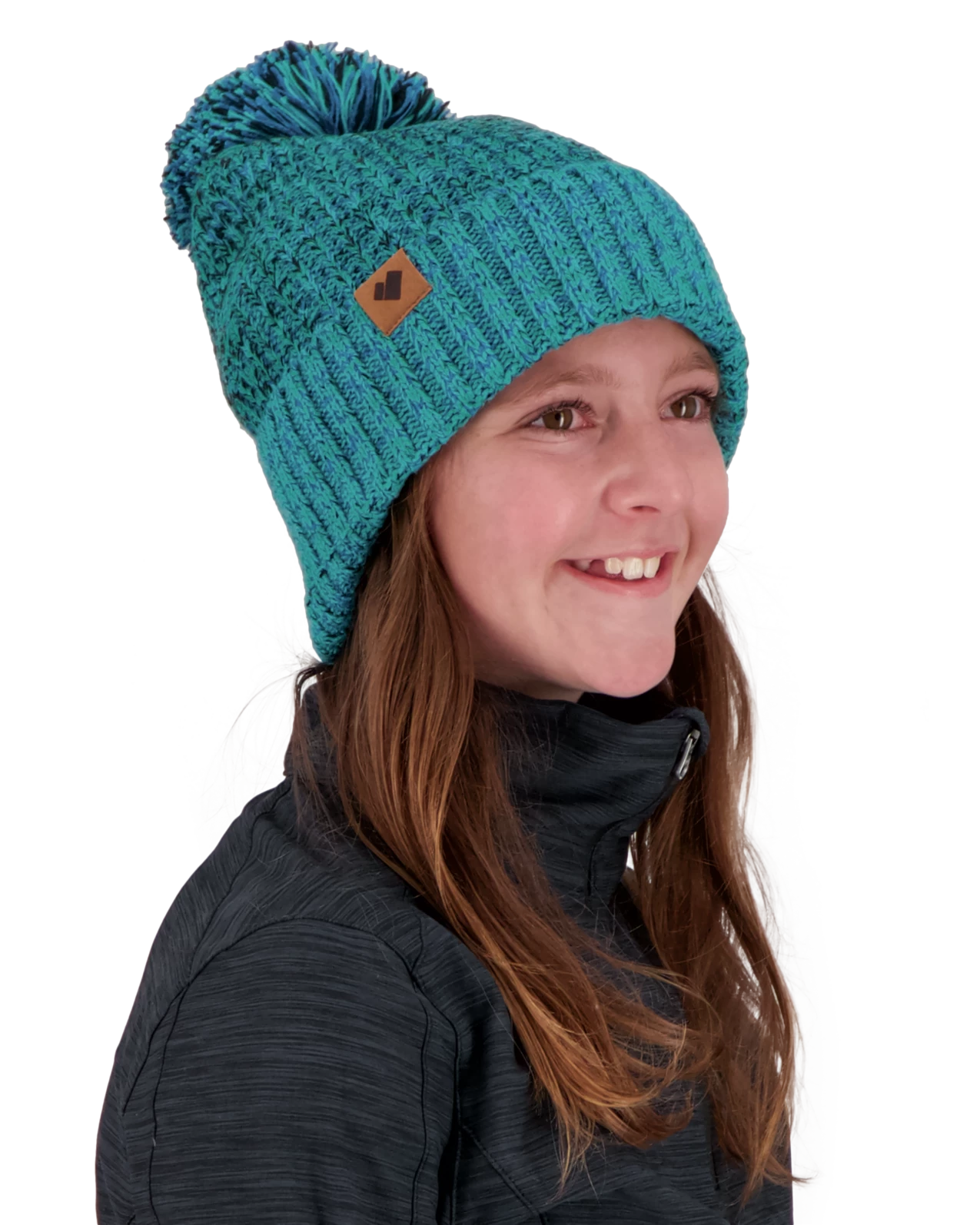 Obermeyer Albany Pom Beanie - Off Tropic 5 Obermeyer Albany Pom Beanie - Off Tropic - Image 3