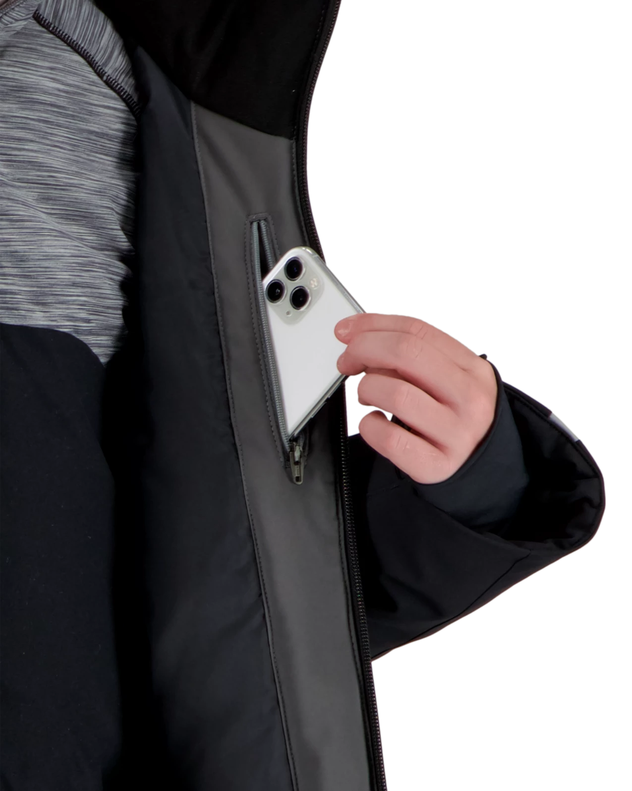 Obermeyer Mach 12 Jacket - Black 9 Obermeyer Mach 12 Jacket - Black - Image 7