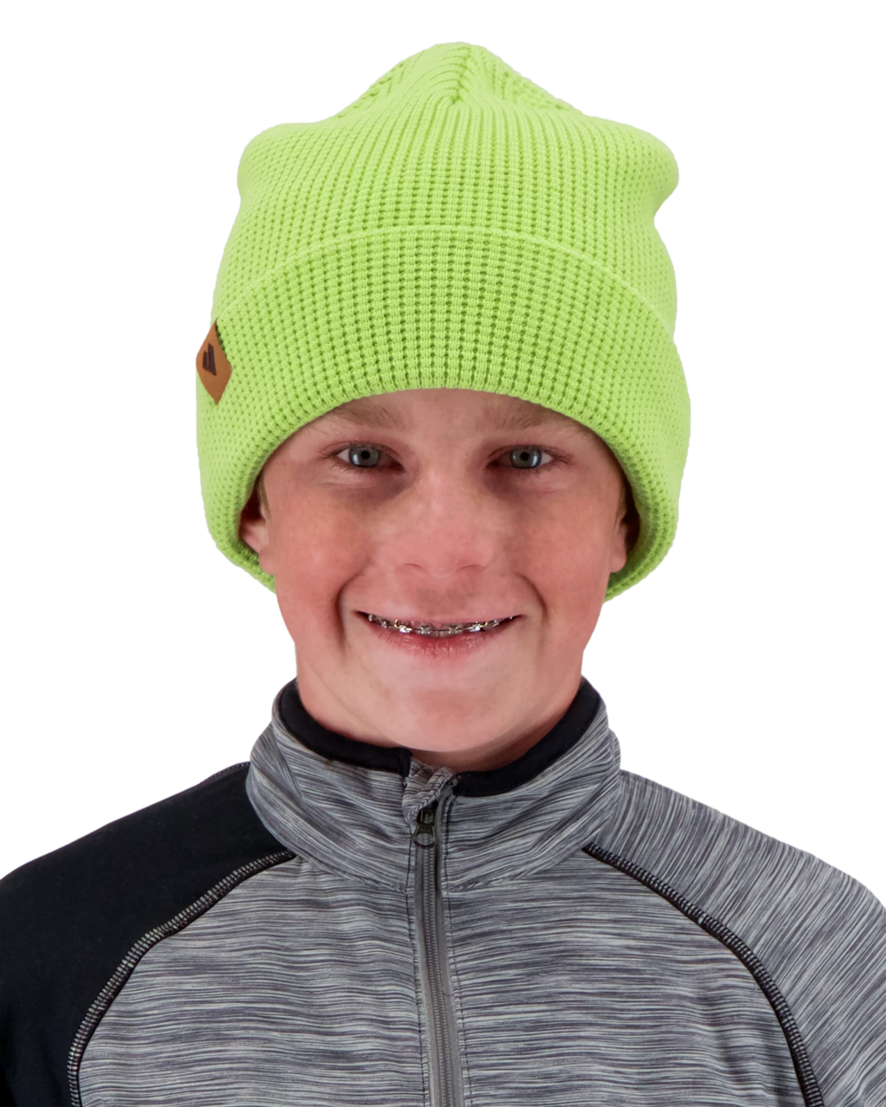 Obermeyer Teen Boys' Bismark Beanie - Neature 3 Obermeyer Teen Boys' Bismark Beanie - Neature