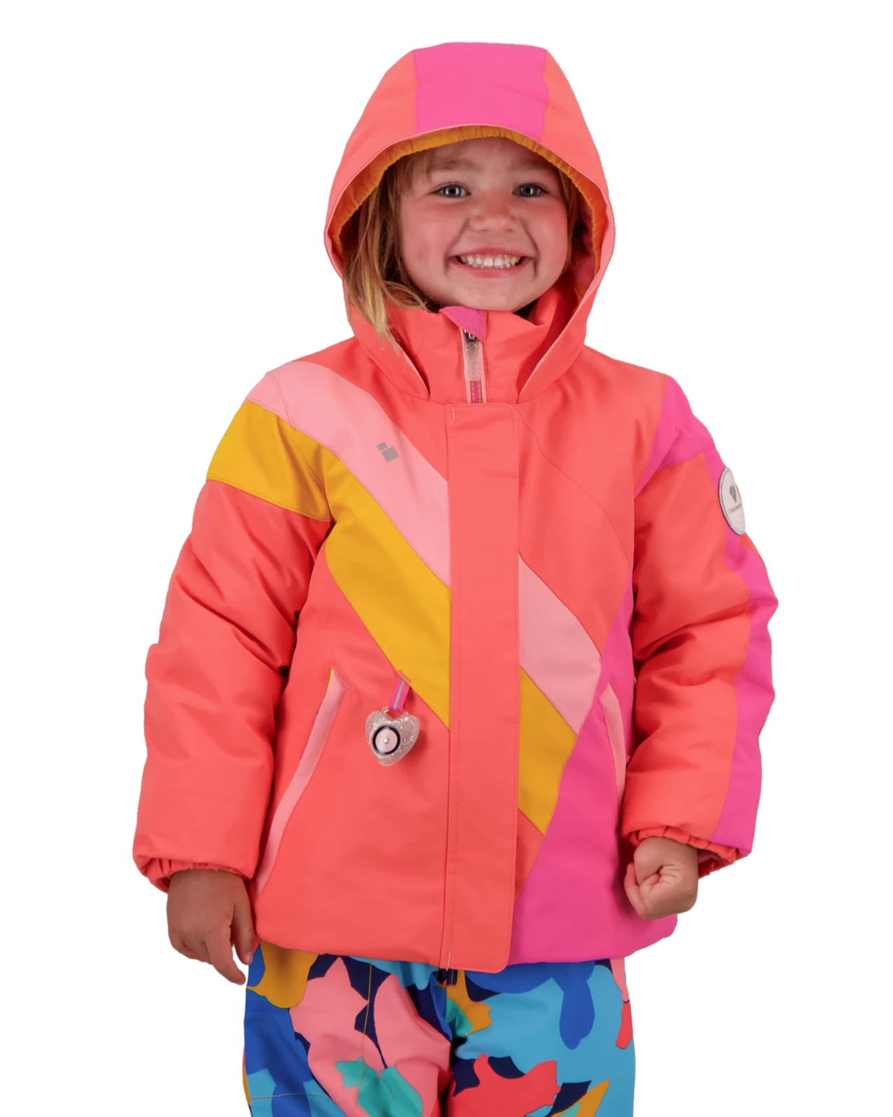 Obermeyer Lissa Jacket - Wild Coral 6 Obermeyer Lissa Jacket - Wild Coral - Image 4