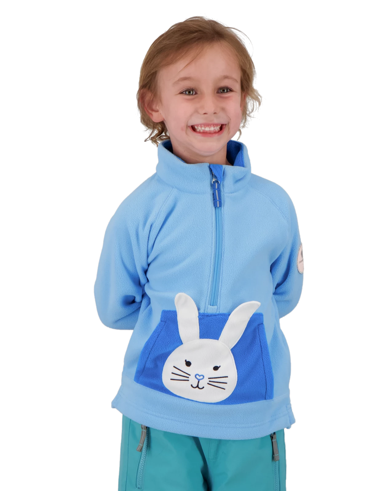 Obermeyer Bunny Slope Fleece - Blues To Me 3 Obermeyer Bunny Slope Fleece - Blues To Me
