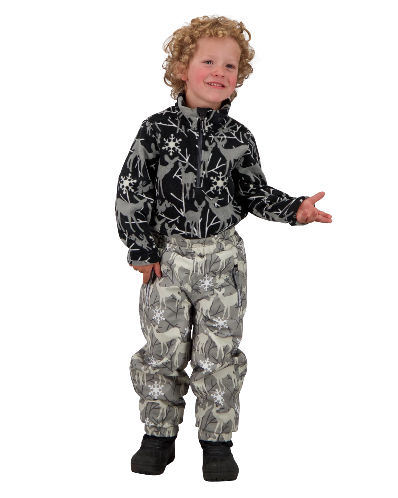 Obermeyer Campbell Pant - Deerly Gray 3 Obermeyer Campbell Pant - Deerly Gray