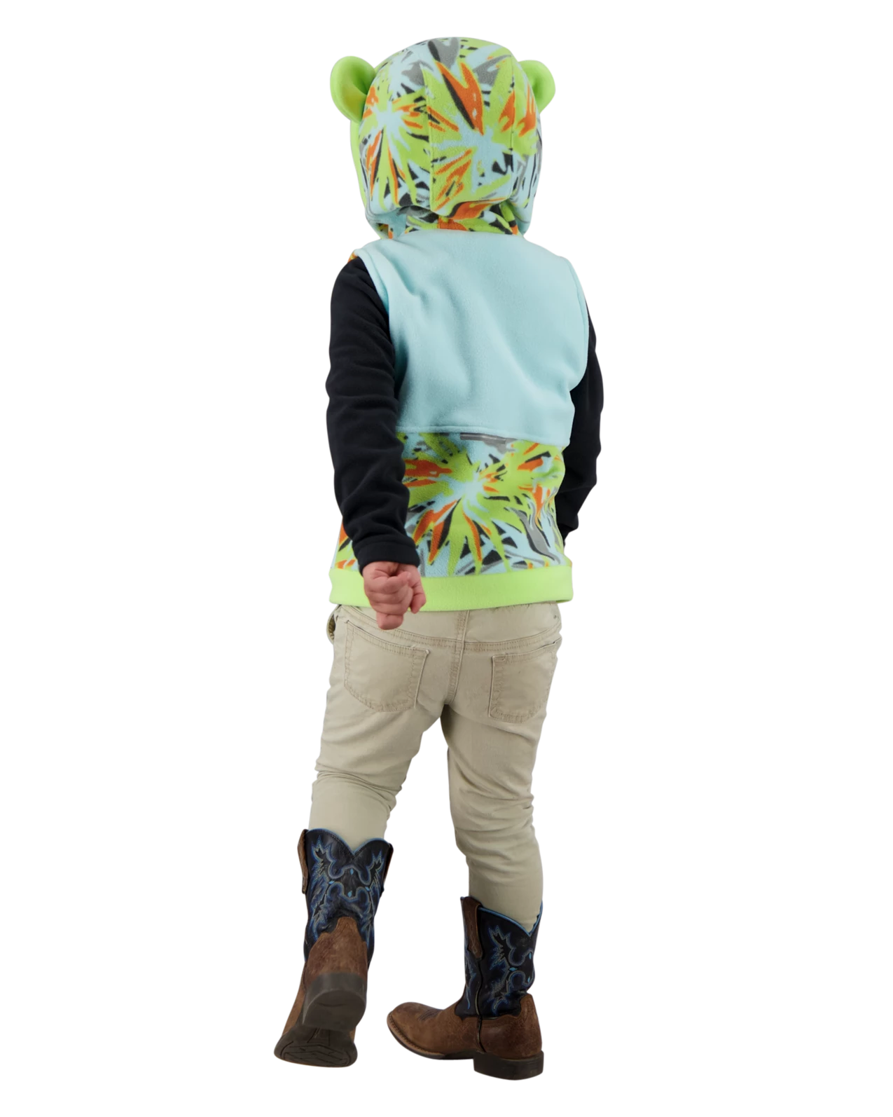 Obermeyer Logan Fleece Vest - Far Out 4 Obermeyer Logan Fleece Vest - Far Out - Image 2