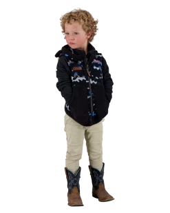 Obermeyer Logan Fleece Vest - Dayglow Camo