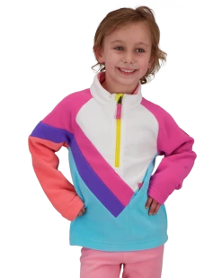 Obermeyer Morgan Fleece Top - White