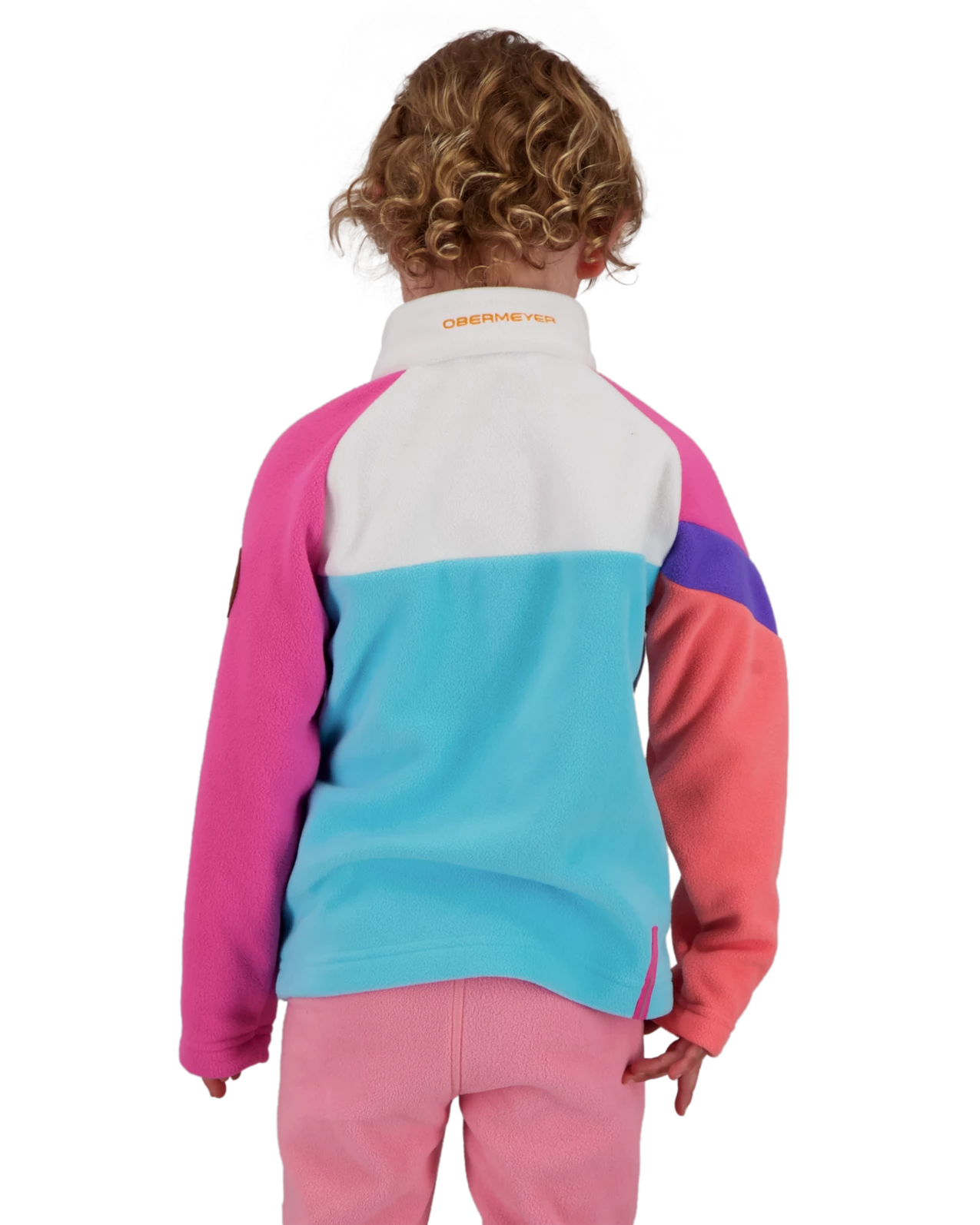 Obermeyer Morgan Fleece Top - White 4 Obermeyer Morgan Fleece Top - White - Image 2