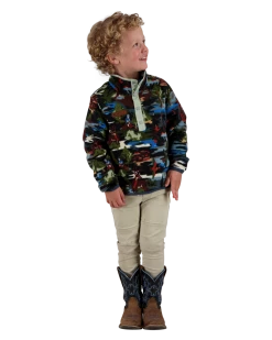 Obermeyer Kids' Boulder Fleece - Happy Camper