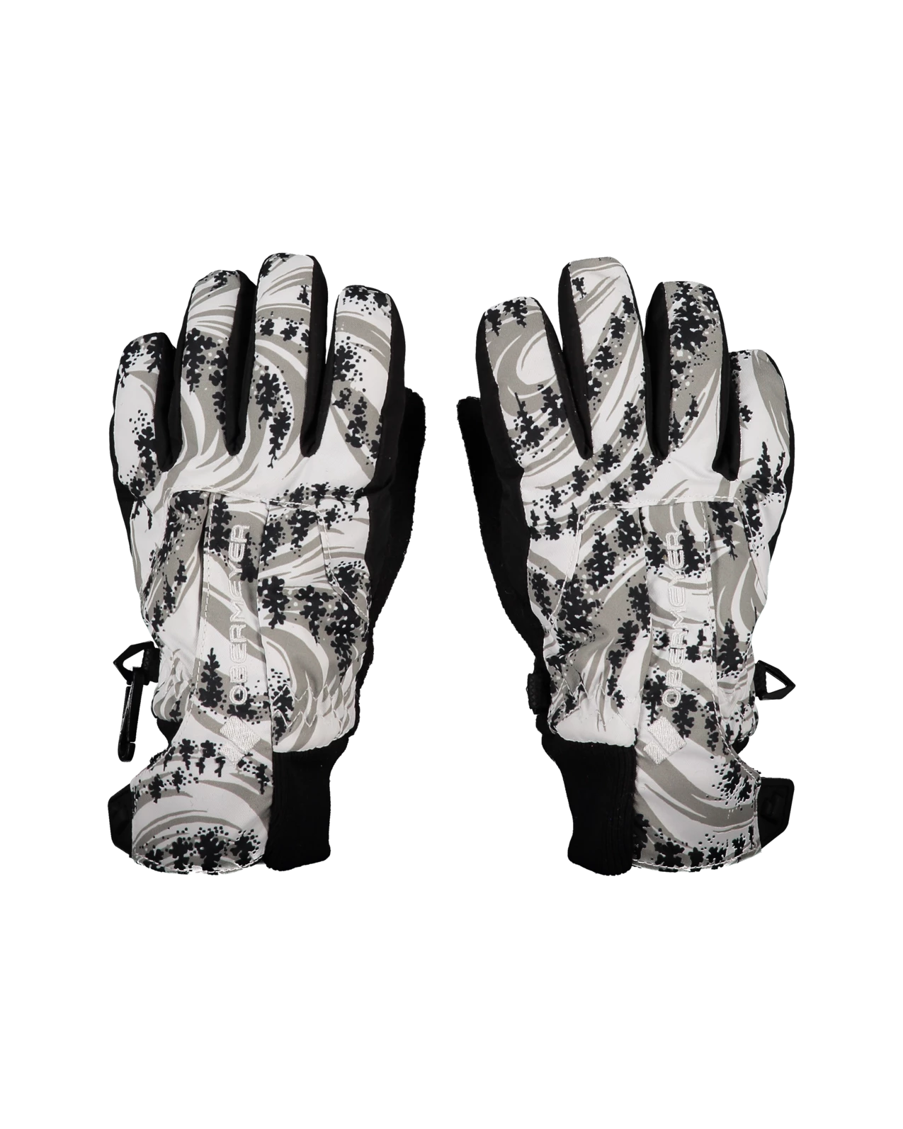 Obermeyer Thumbs Up Glove Print - Swirli-Q 3 Obermeyer Thumbs Up Glove Print - Swirli-Q