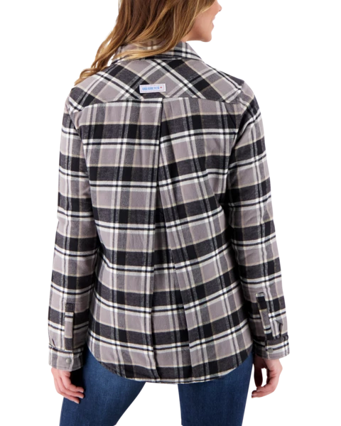 Obermeyer Women's Avery Flannel - Berm Plaid 8 Obermeyer Women's Avery Flannel - Berm Plaid - Image 6
