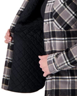 Obermeyer Women's Avery Flannel - Berm Plaid 15 Obermeyer Women's Avery Flannel - Berm Plaid -Obermeyer-US store webimage 1404619122 S08 MODDET1