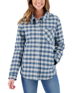 Obermeyer Women's Avery Flannel - Icy Mey Plaid 12 Obermeyer Women's Avery Flannel - Icy Mey Plaid -Obermeyer-US store webimage 1404619173 S05 MODFRT
