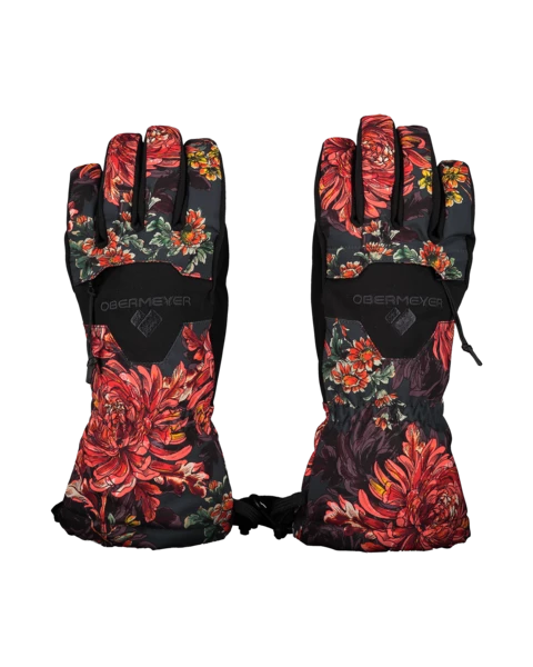 Obermeyer Regulator Glove - Sunset Floral 5 Obermeyer Regulator Glove - Sunset Floral - Image 3