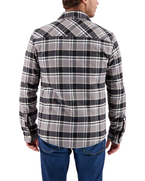 Obermeyer Men's Avery Flannel - Berm Plaid 8 Obermeyer Men's Avery Flannel - Berm Plaid - Image 6