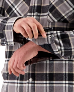 Obermeyer Men's Avery Flannel - Berm Plaid 18 Obermeyer Men's Avery Flannel - Berm Plaid -Obermeyer-US store webimage 2404619122 S09 MODDET2