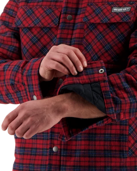 Obermeyer Men's Avery Flannel - Mey Plaid 10 Obermeyer Men's Avery Flannel - Mey Plaid - Image 8