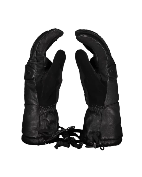 Obermeyer Eclipse Leather Glove - Black 8 Obermeyer Eclipse Leather Glove - Black - Image 6