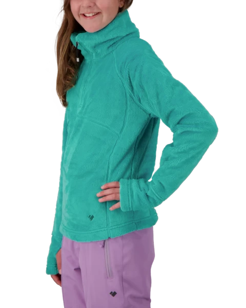 Obermeyer Furry Fleece Top - Off Tropic 5 Obermeyer Furry Fleece Top - Off Tropic - Image 3