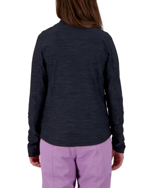 Obermeyer Clara 1/4 Zip Top - Black II 4 Obermeyer Clara 1/4 Zip Top - Black II - Image 2