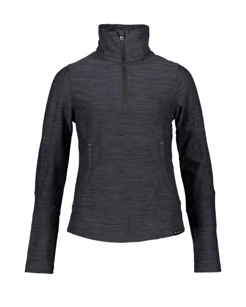 Obermeyer Clara 1/4 Zip Top - Black II 6 Obermeyer Clara 1/4 Zip Top - Black II - Image 4