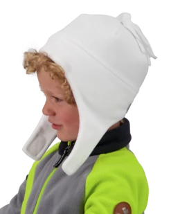 Obermeyer Orbit Fleece Hat - White