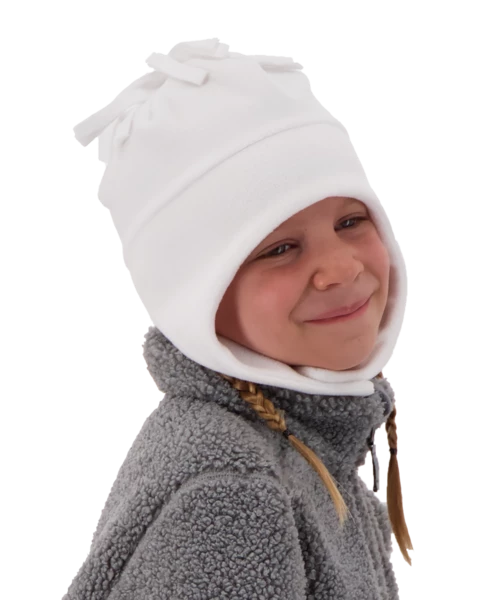 Obermeyer Orbit Fleece Hat - White 11 Obermeyer Orbit Fleece Hat - White - Image 9