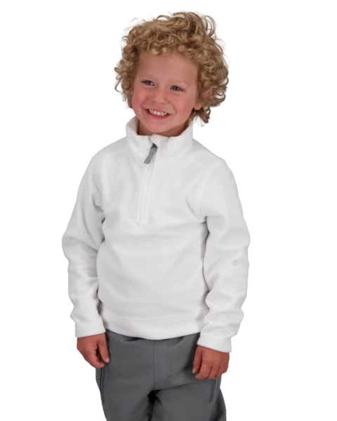 Obermeyer Ultra Gear Zip Top - White 5 Obermeyer Ultra Gear Zip Top - White - Image 3