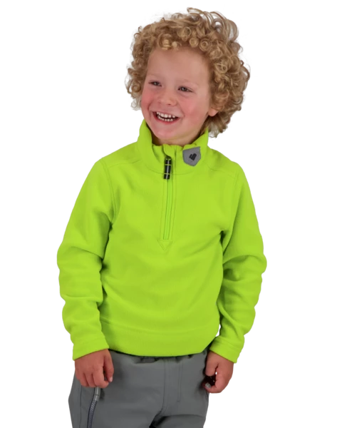 Obermeyer Ultra Gear Zip Top - Fluorescent 3 Obermeyer Ultra Gear Zip Top - Fluorescent