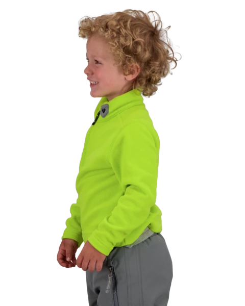 Obermeyer Ultra Gear Zip Top - Fluorescent 5 Obermeyer Ultra Gear Zip Top - Fluorescent - Image 3