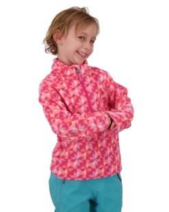 Obermeyer Superior Gear Zip Top - Pink-A-Lot