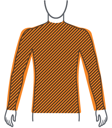 Obermeyer Vince ½ Zip Sweater - Blueprint 8 Obermeyer Vince ½ Zip Sweater - Blueprint -Obermeyer-US store mens active tops